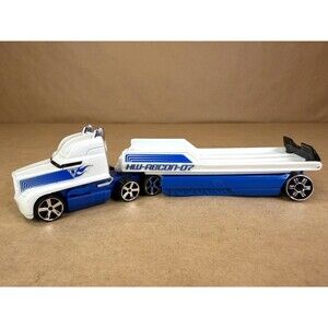 Hot Wheels HW-RECON-07 Truckin' Transporter Semi Truck Diecast Car Hauler 2002
